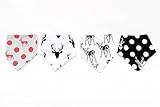 Jade Borne for Baby - Adjustable Stylish Drool Bibs for Boy and Girl - Super Absorbent - Great for G