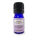 アロマ エッセンシャルオイル (精油) 100%ピュア オーガニック認証 原料使用 ローズマリー オイル 5ml アンドエスエイチ