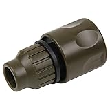 セフティー3 コイルホース用コネクター 適合ホース内径8mm ブラウン