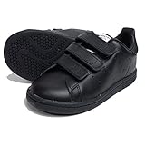 adidas アディダス オリジナルス スタンスミス ベルクロ キッズ ベビー STAN SMITH CF I (15.5cm, ブラック)