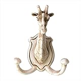 アニマルフック Animal Hook  [ Giraffe キリン / ホワイト ]