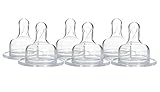 Dr. Brown's Natural Flow Level-1 Wide Neck Nipple with Bonus Re-usable... by Dr. Brown's