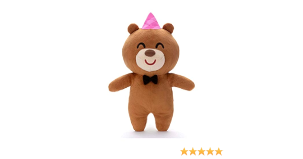 Amazon タカラトミーアーツ いらすとや ぬいぐるみm くま パーティ ぬいぐるみ高さ約 33cm ぬいぐるみ おもちゃ