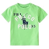 ポロ ラルフローレン ベビー 半袖 Tシャツ GRAPHIC TEE グラフィック Tシャツ 男の子 女の子 (サイズ：9m、カラー：Nantucket lime） Polo Ralph Lauren