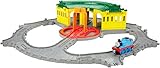 FisherPrice きかんしゃトーマス Take n Play ティドマス機関庫 レールセット トーマス車両付属 [並行輸入品]