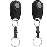 Lot of 2 Linear act-31b 1-channelキーチェーン送信機