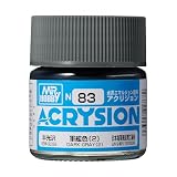 GSI クレオス(GSI Creos) アクリジョンカラー 軍艦色 (2) 半光沢 10ml ホビー用塗料 N83