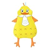 Tortor 1bacha(JP)　可愛い　黄色　鴨　ベビー　赤ちゃん　寝袋　コットン95％　ソフト　シュラフ　寝具　新生児　柔らかい　布団　お出かけ　出産祝い　誕生日　プレゼント (105cm)