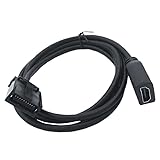 MAKOTOYA 車 カーナビ用 HDMIケーブル Eタイプ 1.5m トヨタ ホンダ ギャザズ 三菱 日産 ダイハツ 純正ナビ等 ミラーリング スマホ NAVIMIRARI