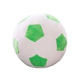 DRASAWEE(JP)サッカーボール ぬいぐるみ ソフト ベビートイ おもちゃ ボール 知育玩具 子供ぬいぐるみ ふわふわ 抱きまくら グリーン 33cm