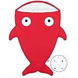 Baby Bites(ベビーバイツ) おさかなさんのお昼寝布団 寝袋 ベビー用 赤い魚 [並行輸入品]