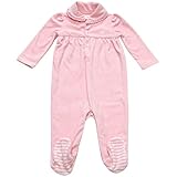 Ralph Lauren(ラルフローレン) ガールズベロア足付カバーオール(Pink) 9M(6-9ヶ月) [並行輸入品]