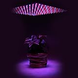 Flylinktech 15W 植物育成LEDライト パネルライト 水耕栽培ランプ LED225個　水耕栽培ランプLED電球 プラントライト 園芸 室内