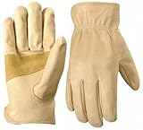 Wells Lamont1130MMens Grain Cowhide Leather Work Glove-MED GRAIN LEATHER GLOVE (並行輸入品)