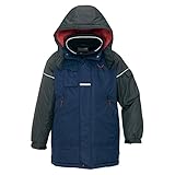 秋冬物 AITOZ アイトス 防寒コート AZ-6060 008ネイビー×ブラック 5L