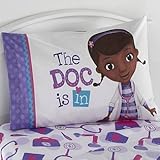 Disney Doc McStuffins Pillowcase (microfiber) - Standard Size [並行輸入品]