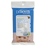 Dr. Brown's Pacifier and Bottle Wipes, Unscented 30 ea by Dr. Brown's
