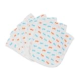 股おむつロバ柄 5枚入り（布おむつ）