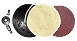 Century 77105 Sanding and Buffing Set, 5-Inch [並行輸入品]