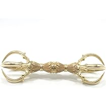 Amazon｜密教法具 五鈷杵 金剛杵 バジュラ 特大 仏具 約20cm 逸品