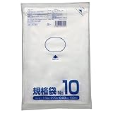 クラフトマン:規格袋　10号　ヨコ180×タテ270×厚み0．03mm　HKT－082　1パック（100枚） 6166984