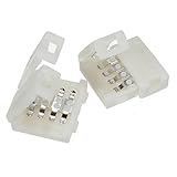 ILS - 10x10mm Width Connector For RGB 5050 Led Strip lights So Easy To Use