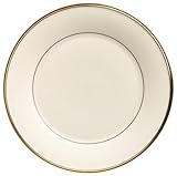 Lenox Eternal Gold Banded Ivory China Dinner Pl...