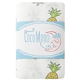 ココムーン おくるみスワドル Swaddle （カラー：Pineapple Of My Eye） Coco Moon [並行輸入品]