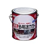 アサヒペン 油性多用途カラー 0.7L 黒