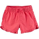 カーターズ Carter's/ ラッフルツイルショーツ レッド ボトムスショートパンツ 24ヶ月【並行輸入】