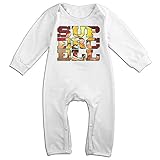 Kamifa カミファ クラッシュ オブ ウォーズ ヒーロー 長袖ベビー服 カバーオール 幼児 男女兼用 White 12 Months