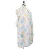 【KISSTYLE】 授乳ケープ やさしい ガーゼ生地 花柄 (ボタニカ)