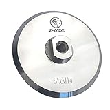 B Blesiya ポリッシャー 面ファスナーパット　アルミニウム　ダイヤモンド研磨 バッカーパッド - 5インチ