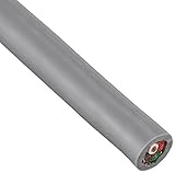オーナンバ 100V未満 編組シールド付計装用ケーブル(MVVS相当品) ONB 4心X0.75SQ 灰 20m
