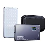 YINGNUOST RGB LEDビデオライト 撮影用ライト rgbライト: 2500K-9900K 無段階調光 360°フルカラー 21種