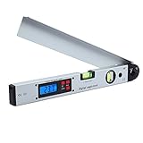 Proster デジタル水平計 0〜225°LCD 角度計 400mm 16inch
