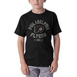 NHL Philadelphia Flyers Scrum Basic Tee、ジェットブラック XL ブラック