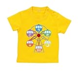 BabyChips 観覧車(名入れ半袖ベビーTシャツ) 150 デイジー