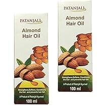 パタンジャリヘアオイル【アムラ、アーモンド】 2pcs