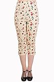 Banned Apparel - New Romantics Capri Trousers XL