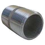 LASCO 32 – 2052ステンレススチールパイプニップル1 1 / 4インチオスパイプねじ付き