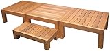 日本製 高耐候性 レッドシダー ウッドデッキ キット(ステップ台付) 0.75坪セット 無塗装モデル 91cm×273cm 米杉 RD-Y3-NA