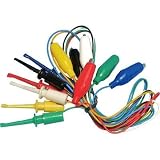 テイシン電機:テイシン電機 ICテストリード 50cm シールドクリップS⇔ICクリップS TLA-115 型式:TLA-115（1セット:6本入）