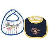 お買い得!![ベビービブ]スタイ2枚セット/Baseball 58 かわいい 21×13cm 赤ちゃん雑貨 グッズ 通販