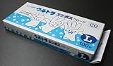 ポリ手袋　外エンボス　100枚/箱　Lサイズ