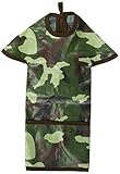 AM PM Kids! Sleeved Toddler Laminated Bib, Green Camo by AM PM Kids!