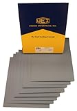 Uneeda Enterprizes, Inc M-144862 M-144862 9-Inch X 11-Inch Sheets No 120 grit EKASILVER SILVER Silic