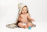 Antimicrobial Hooded Bath Towel for Babies by Cuddle Smart