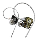 Hifi Kingdom ND-001ハイブリッド型(1DD+4BA)有線インイヤーモニターBlack No Mic