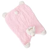 Mud Pie Princess Plush Bear Tummy Time Play Mat White/Pink [並行輸入品]